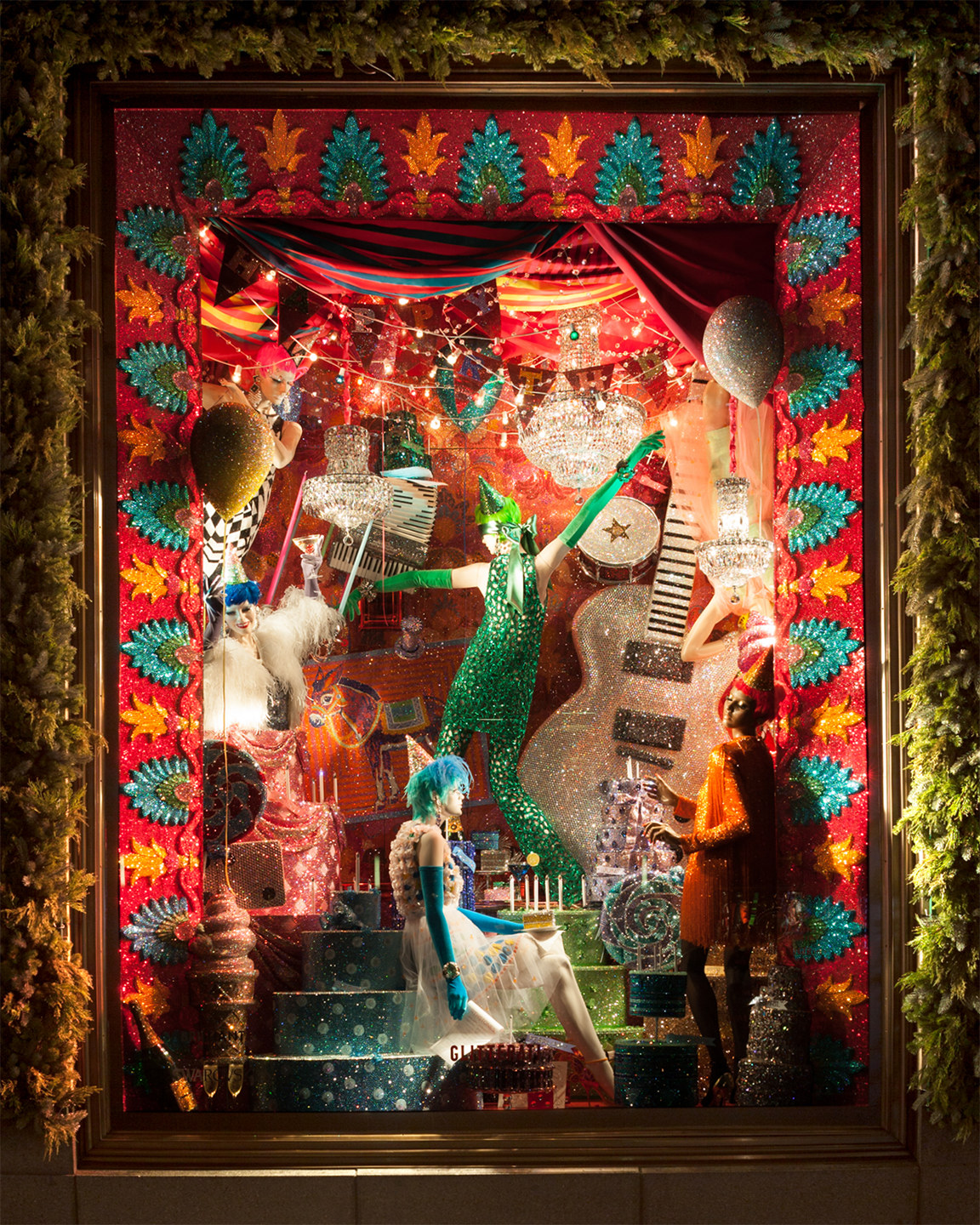 Bergdorf Goodman Christmas Window Displays 2023