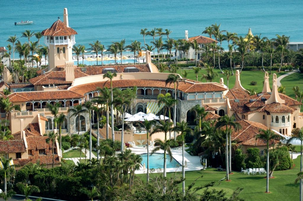 Mar o Lago resort in Palm Beach
