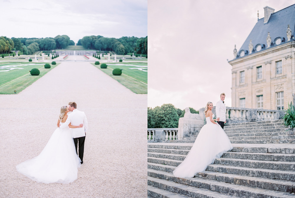 Luxury wedding in France - Chateau Vaux le Vicomte - Sumptuous Events