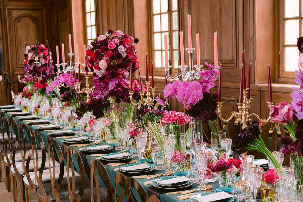 Floral design for a wedding in France