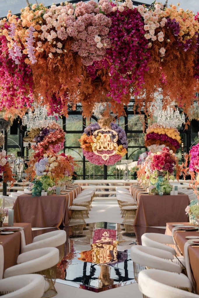 Villa La Massa wedding reception in Florence, Italy